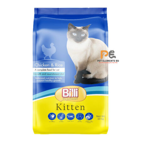 Billi Kitten Dry Food Chicken & Rice 10kg
