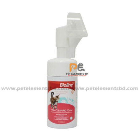 Bioline Paw Cleaning Foam For Cats 100ml
