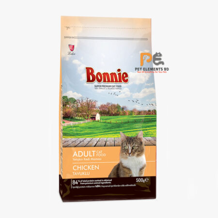 Bonnie Super Premium Adult Dry Cat Food Chicken 500g