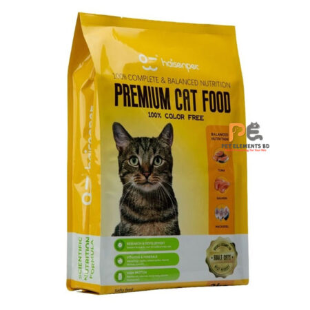 Haisenpet Premium Adult Dry Cat Food Tuna, Salmon & Mackerel 3kg