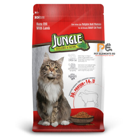 Jungle Adult Dry Cat Food Lamb 1.5kg