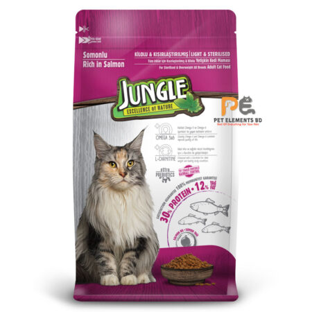 Jungle Adult Dry Cat Food Salmon 15kg