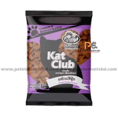 Kat Club Dry Cat Food Gourmet Seafood Flavour 1kg