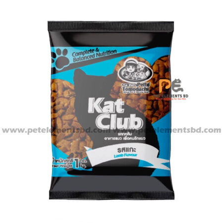 Kat Club Dry Cat Food Lamb Flavour 1kg
