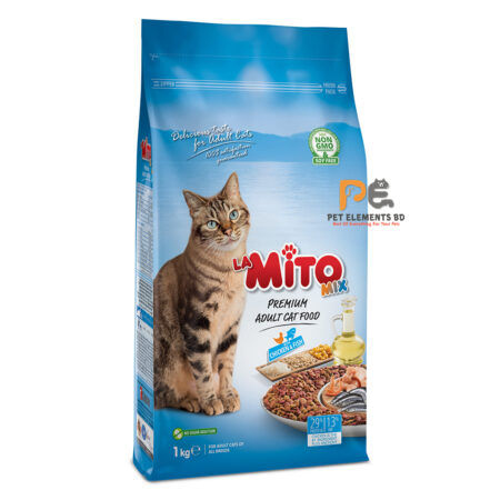 Mito Mix Adult Dry Cat Food Chicken & Fish 1kg