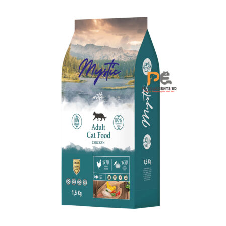Mystic Super Premium Low Grain Adult Cat Food Chicken 1.5Kg