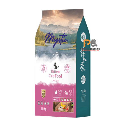 Mystic Super Premium Low Grain Kitten Food Chicken 1.5Kg