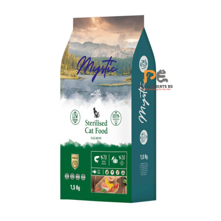 Mystic Super Premium Low Grain Sterilised Cat Food Salmon 1.5Kg