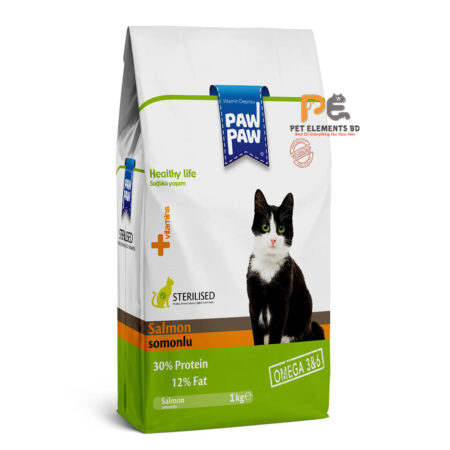 Paw Paw Adult Cat Food Salmon 1.5kg