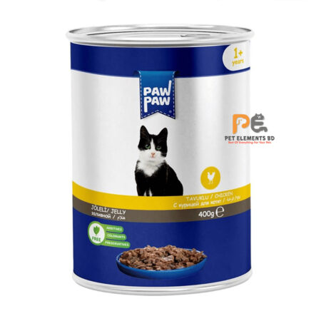 Paw Paw Canned Wet Cat Food Chicken In Jelly 400g