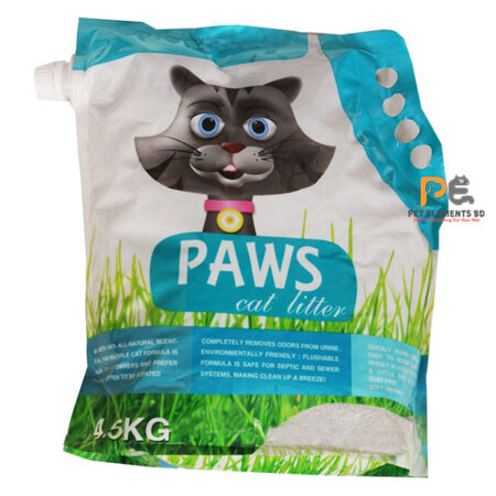 Paws Cat Litter Lemon 4kg