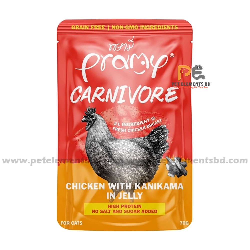 Pramy-Carnivore-Cat-Pouch-Chicken-With-Kanikama-In-Jelly-70gm.jpg