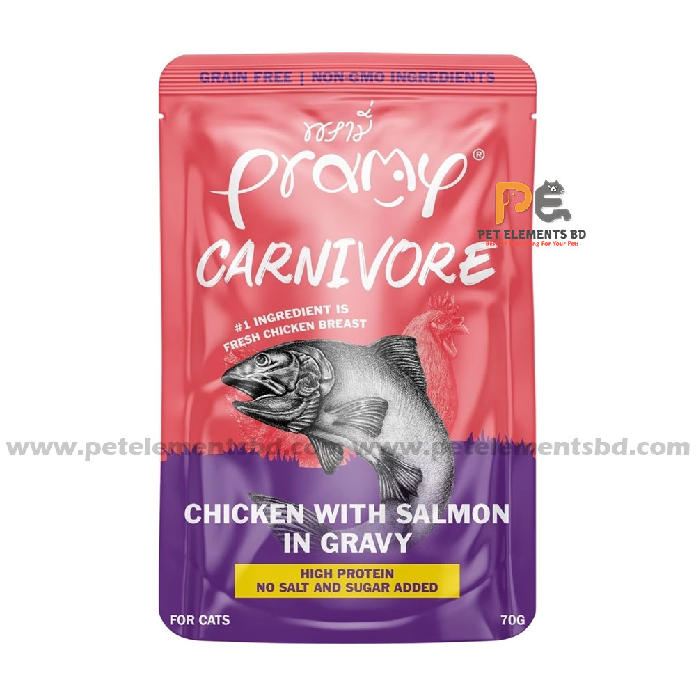 Pramy-Carnivore-Cat-Pouch-Chicken-With-Salmon-In-Gravy-70gm.jpg