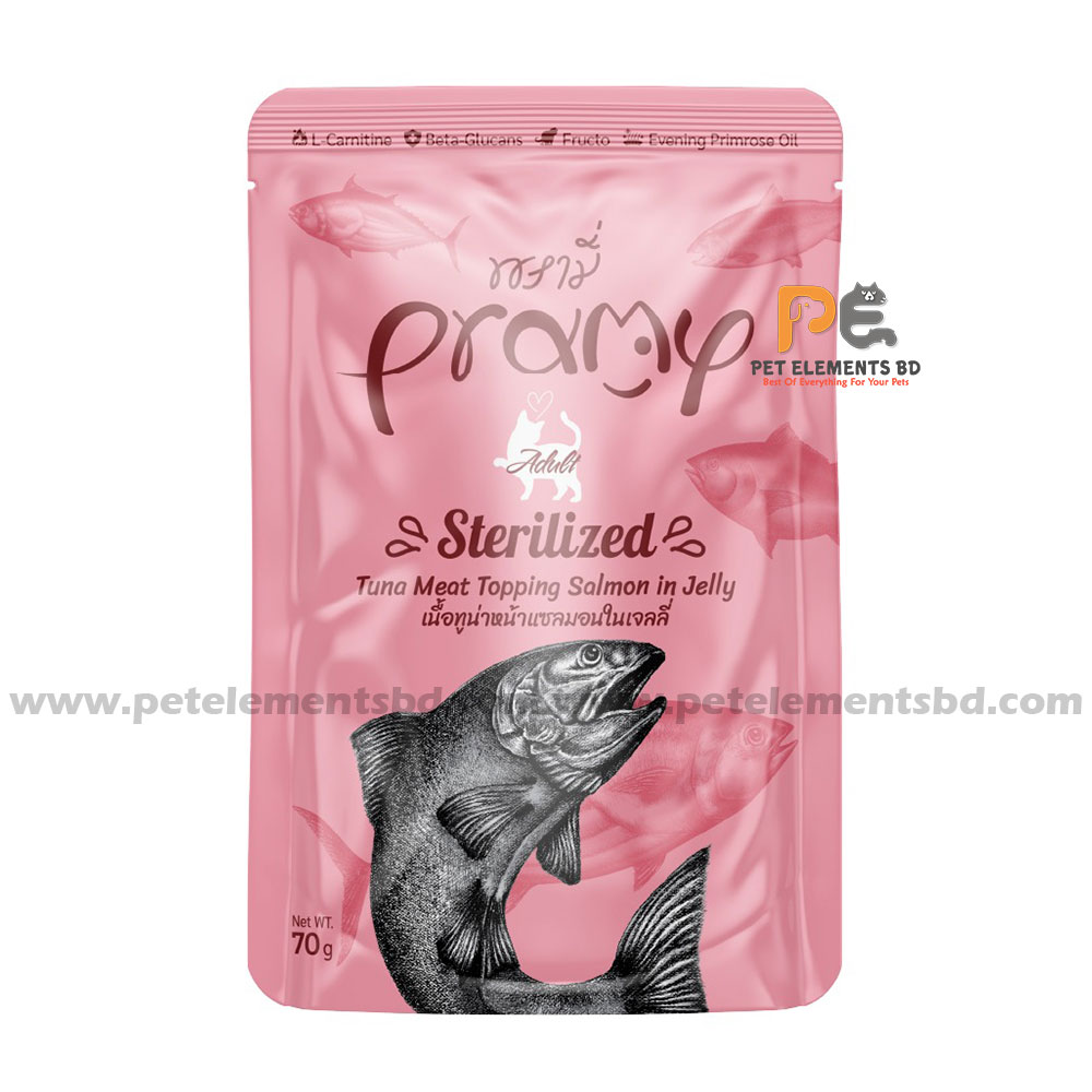 Pramy-Sterilized-Cat-Pouch-Tuna-Meat-Topping-Salmon-In-Jelly-70gm.jpg