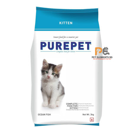 Purepet Kitten Dry Food Ocean Fish 3kg