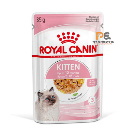 Royal Canin Kitten Pouch Chunks In Jelly 85g