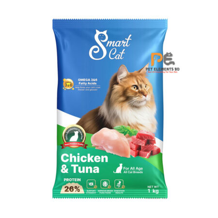 Smart Cat Chicken & Tuna For All Age Cats 1kg