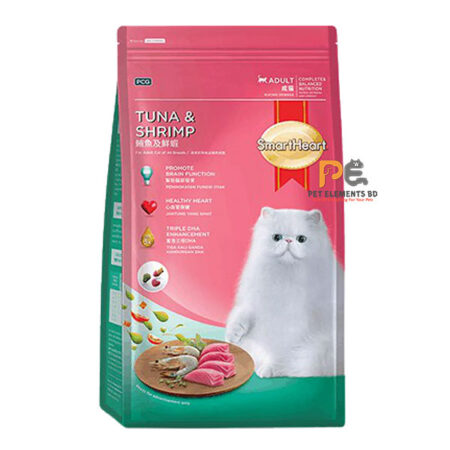 SmartHeart Adult Dry Cat Food Tuna & Shrimp 1.2kg