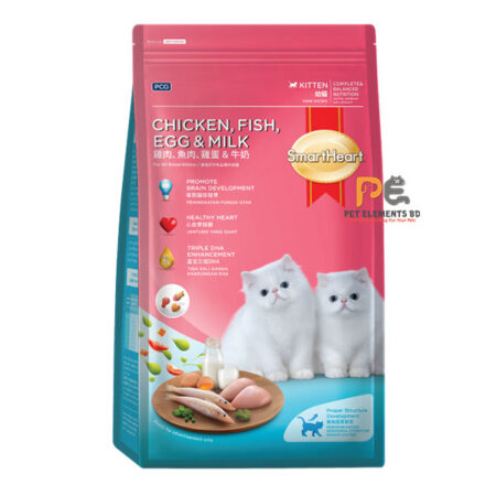 SmartHeart Kitten Dry Food Chicken, Fish, Egg & Milk 1.1kg