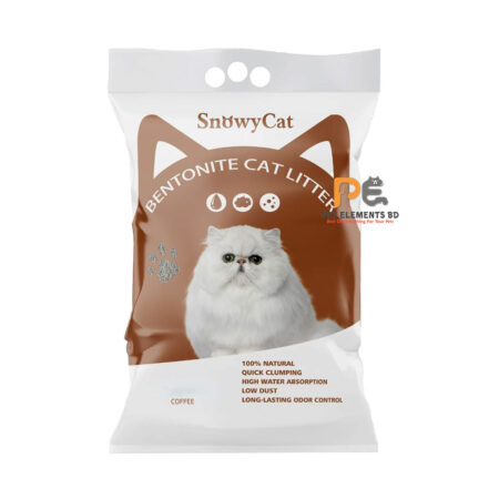 SnowyCat Bentonite Cat Litter Coffee 5L