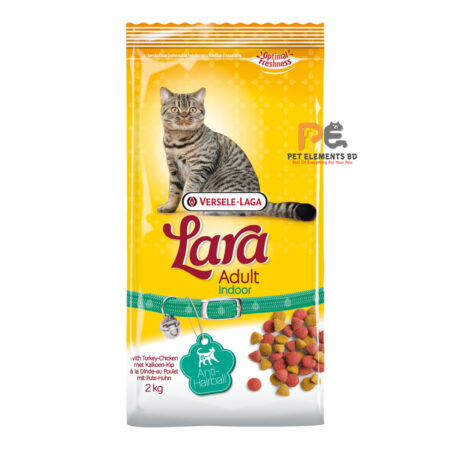 Versele Laga Lara Indoor Adult Dry Cat Food Turkey & Chicken 2kg