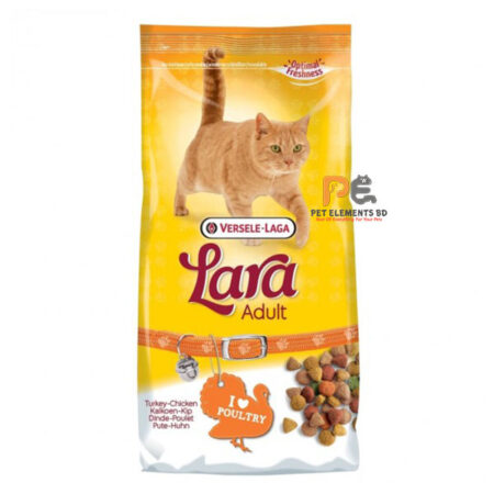 Versele Laga Lara Poultry Adult Dry Cat Food Turkey & Chicken 2kg