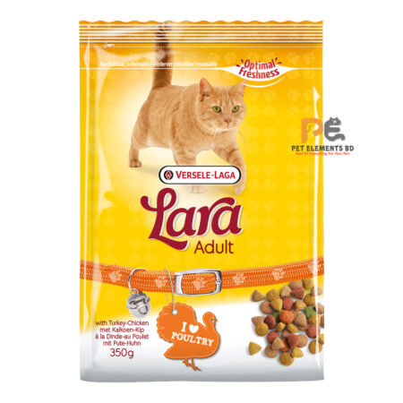 Versele Laga Lara Poultry Adult Dry Cat Food Turkey & Chicken 350g