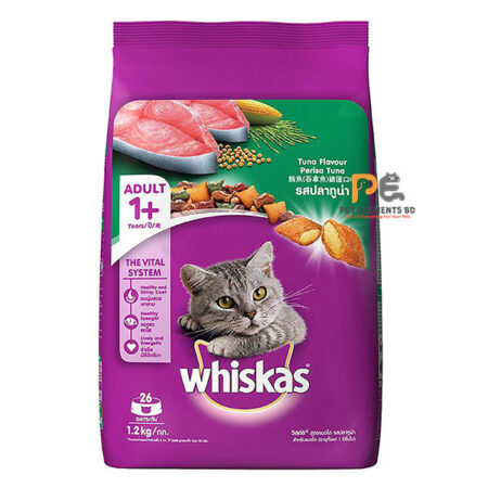 Whiskas Adult Dry Cat Food Tuna 1.2kg