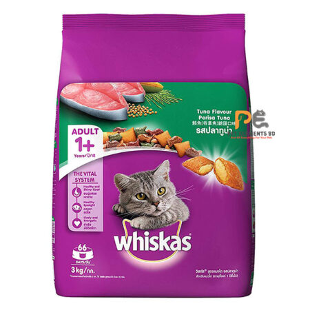 Whiskas Adult Dry Cat Food Tuna 3kg