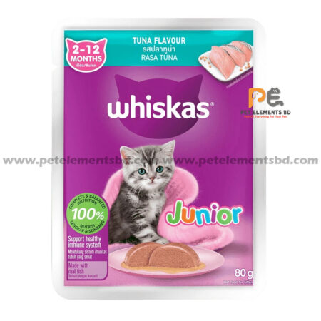 Whiskas Pouch Kitten Wet Food Junior Tuna 80g